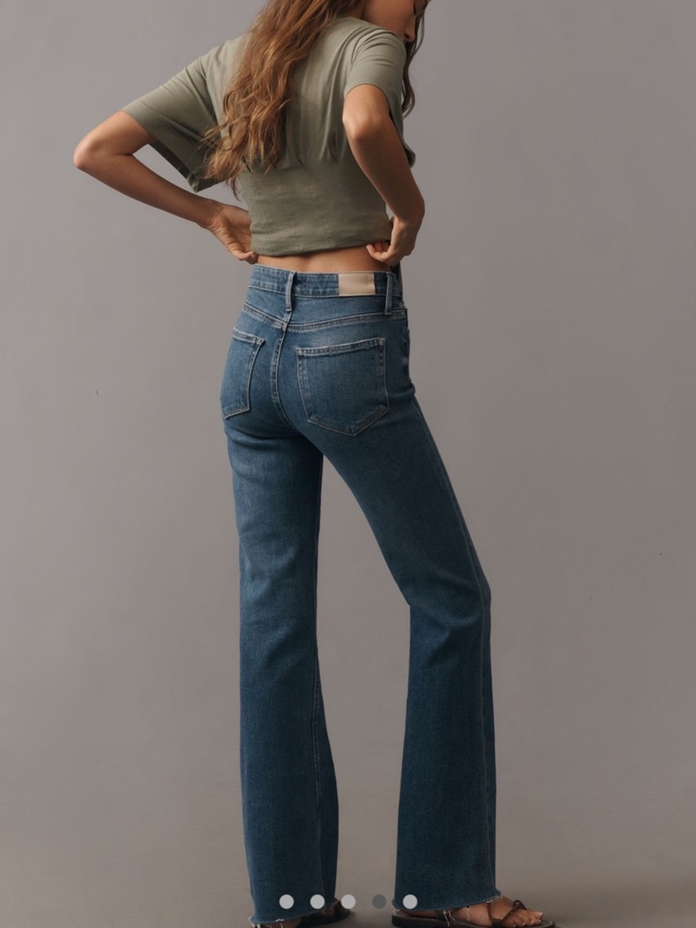 Anthropologie PAIGE Laurel Canyon 32 High-Rise Bootleg Jeans - Picture 2 of 6